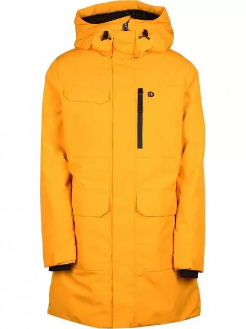 Fundango Perilla Parka Jacket for women in yellow 6