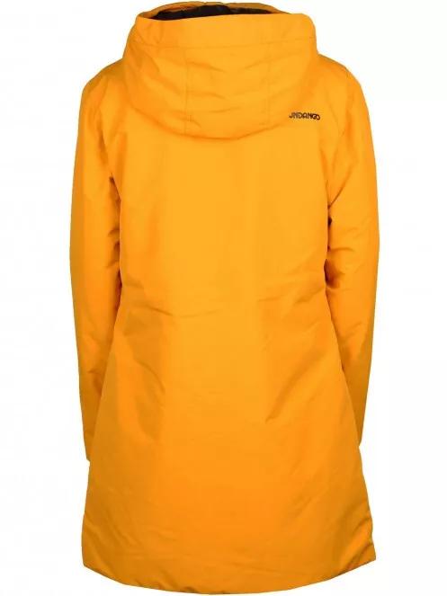 Fundango Perilla Parka Jacket for women in yellow 8
