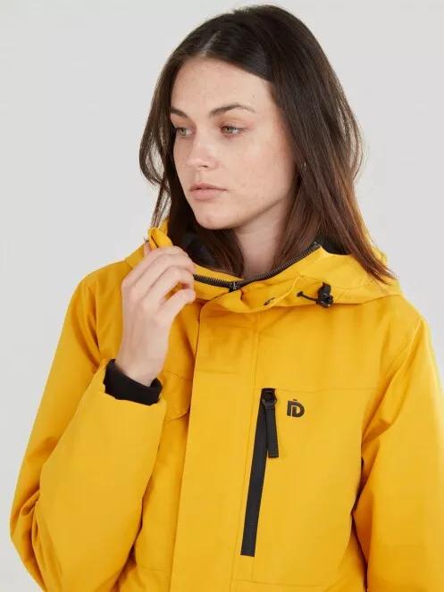 Yellow parka jacket best sale womens