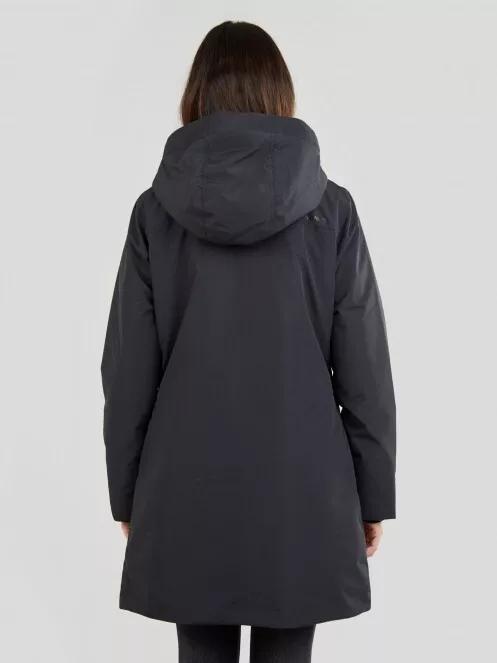 Fundango Perilla Parka Jacket for women in black 3