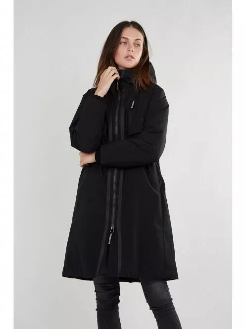 Fundango Carya Parka Jacket for women in black 4