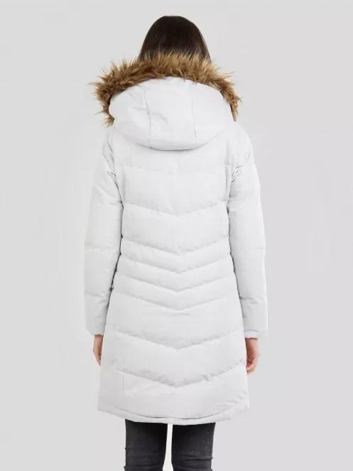 Fundango Puppis Padded Jacket for women in grey 3
