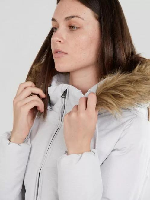 Fundango Puppis Padded Jacket for women in grey 4