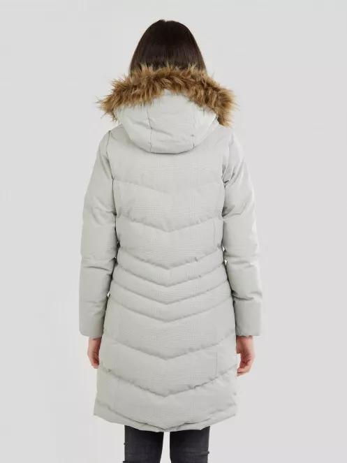 Fundango Puppis Padded Jacket for women in grey 3