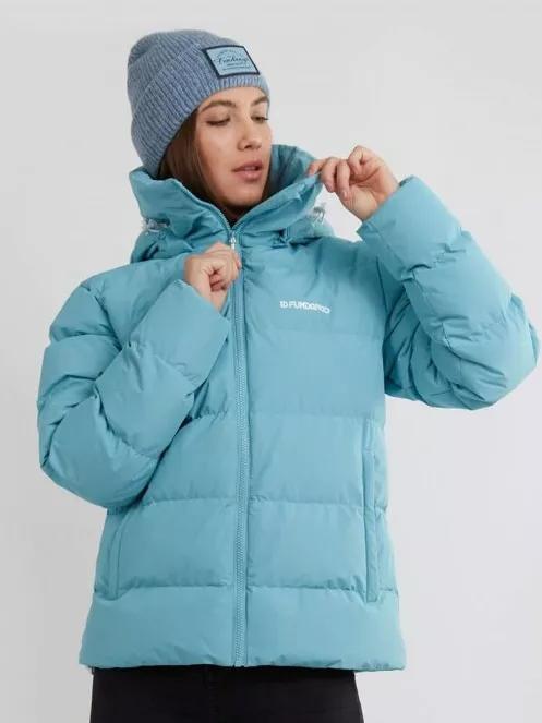 Fundango Amber Padded Jacket for women in blue 2