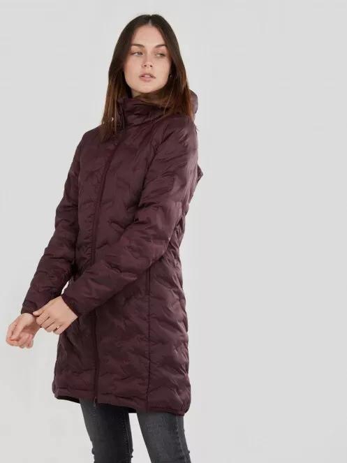 Fundango Alsea Hooded Jacket Long for women in purple 2