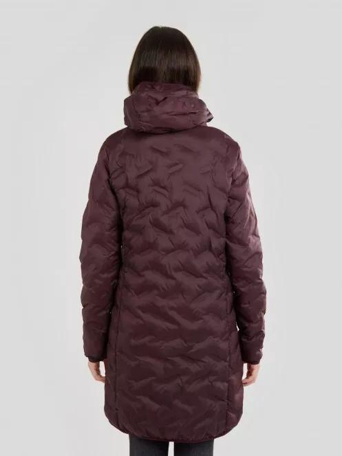 Fundango Alsea Hooded Jacket Long for women in purple 3