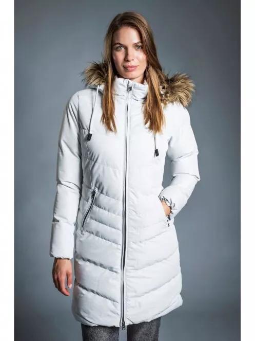 White on sale padded parka