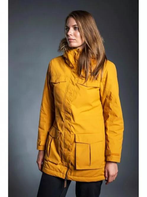 Ladies yellow parka on sale coat