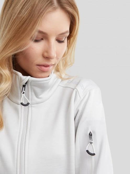 Fundango Antila Fleece Jacket for women in white 5