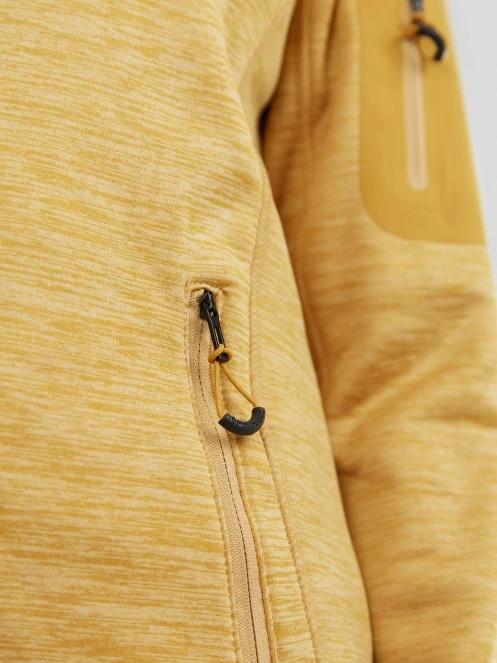 Fundango Antila Fleece Jacket for women in yellow 6