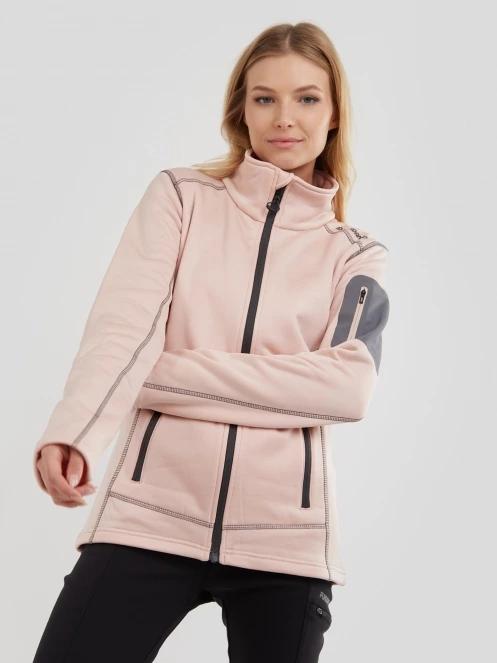 Fundango Antila Fleece Jacket for women in pink 2