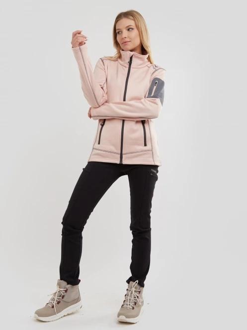 Fundango Antila Fleece Jacket for women in pink 4