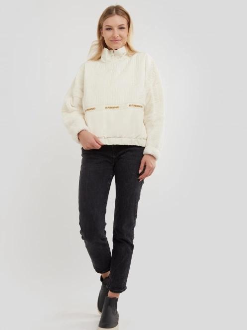 Fundango Calypso Hybrid Pullover for women in brown 4