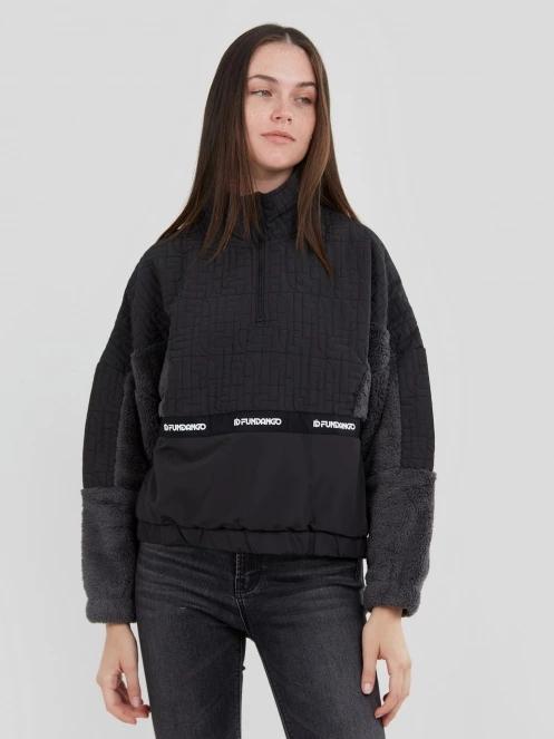 Fundango Calypso Hybrid Pullover for women in black 2