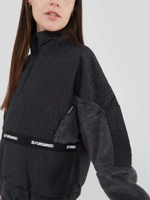 Fundango Calypso Hybrid Pullover for women in black 6