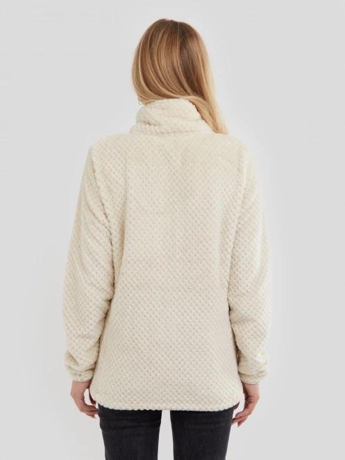 Fundango Shiren Fleece Jacket for women in sand 4