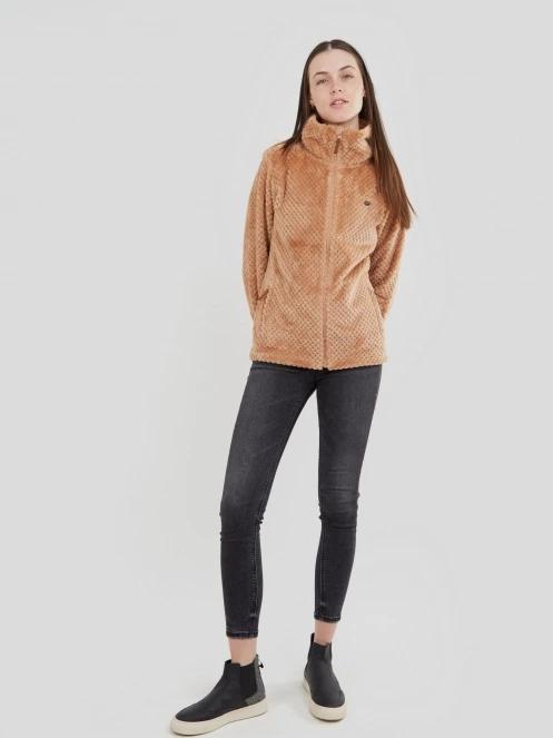 Fundango Shiren Fleece Jacket for women in oliv 4