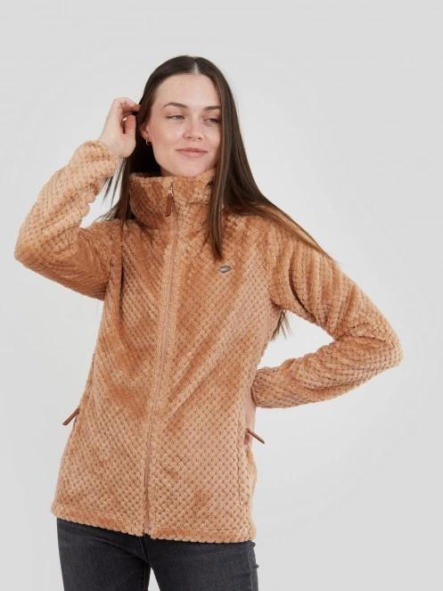 Fundango Shiren Fleece Jacket for women in oliv 5