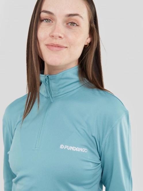 Fundango Yade Baselayer for women in blue 5