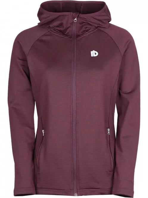 Fundango Share Hooded Fleece for women in purple 6