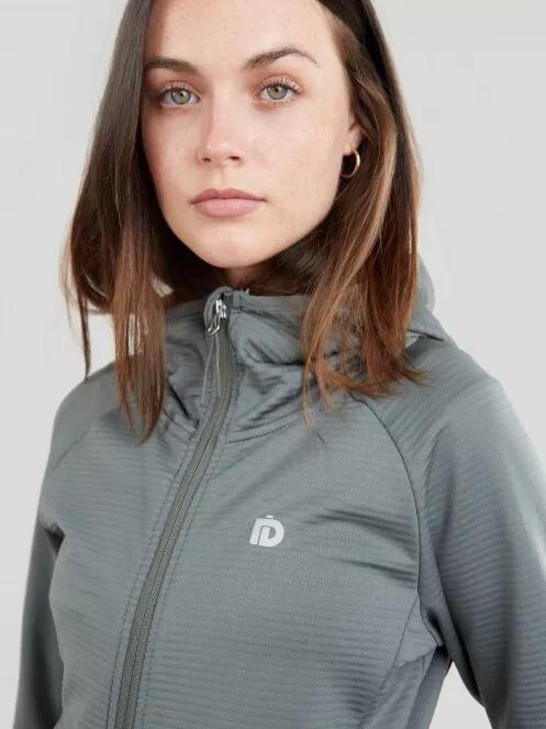 Fundango Share Hooded Fleece for women in oliv 4
