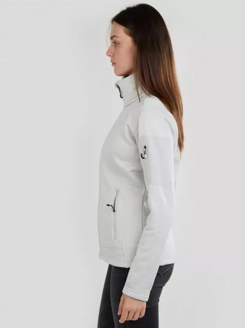 Fundango Antila Fleece Jacket for women in white 4