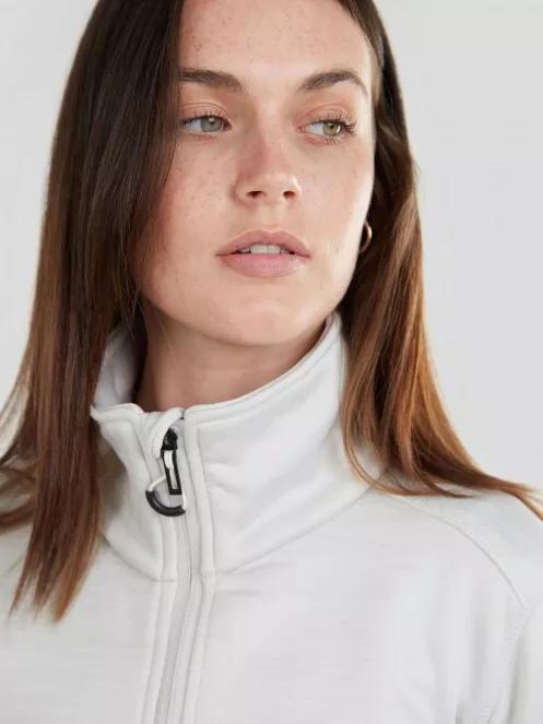 Fundango Antila Fleece Jacket for women in white 6