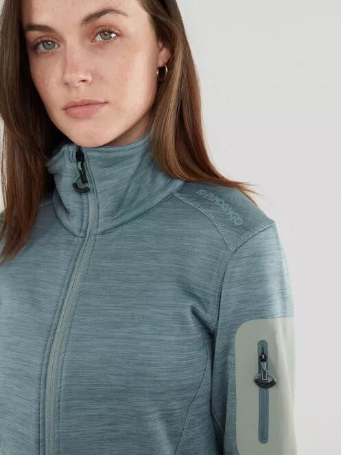 Fundango Antila Fleece Jacket for women in oliv 4