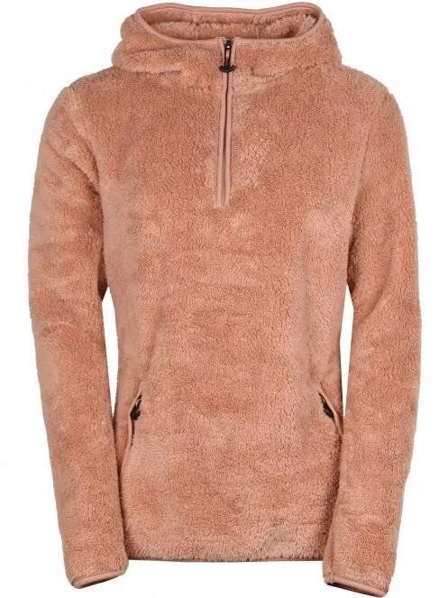Fundango Olivia Pile Jacket for women in pink 6