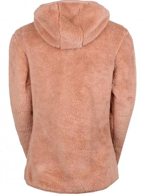 Fundango Olivia Pile Jacket for women in pink 7