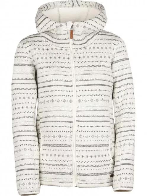 Fundango Ara Fleece Jacket for women in white 6