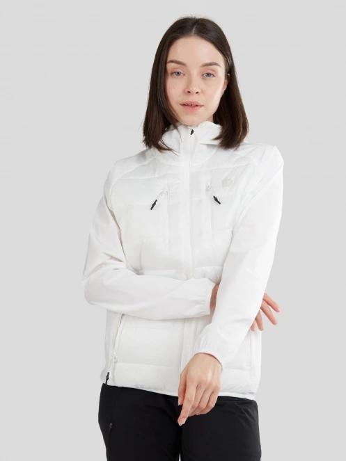 Fundango Mina Hybrid Jacket for women in white 5