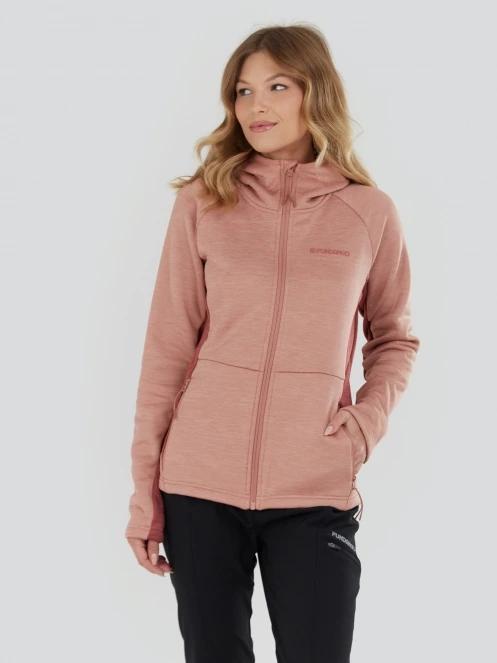 Fundango Alita Fleece Jacket for women in pink 4