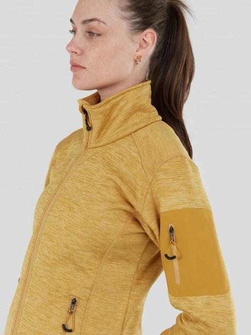 Fundango Antila Fleece Jacket for women in yellow 5