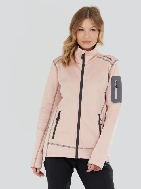 Fundango Antila Fleece Jacket for women in pink 2