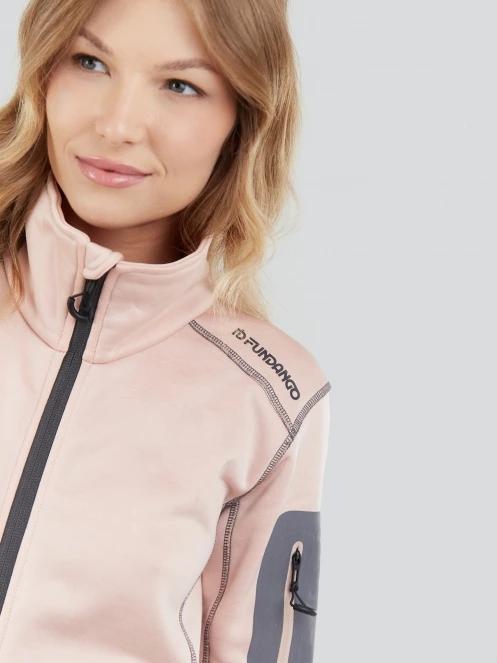 Fundango Antila Fleece Jacket for women in pink 5