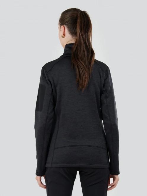 Fundango Antila Fleece Jacket for women in black 3