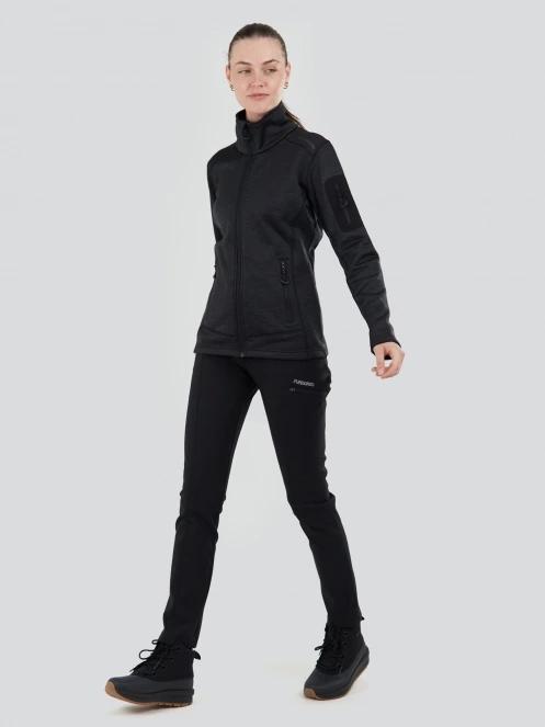 Fundango Antila Fleece Jacket for women in black 4