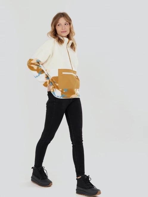 Fundango Riva Hybrid Pullover for women in multicolor 4