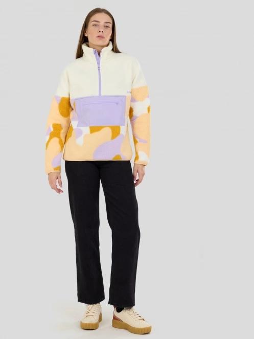 Fundango Riva Hybrid Pullover for women in white 4