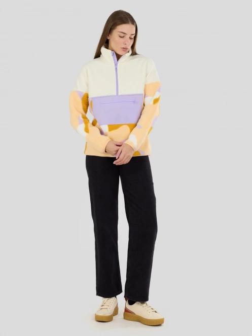 Fundango Riva Hybrid Pullover for women in white 5