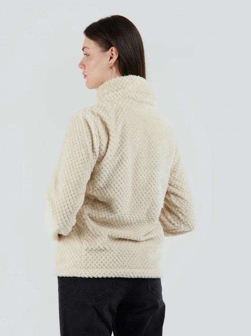 Fundango Shiren Fleece Jacket for women in yellow 3