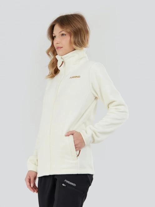 Fundango Serena Fleece Jacket for women in yellow 2