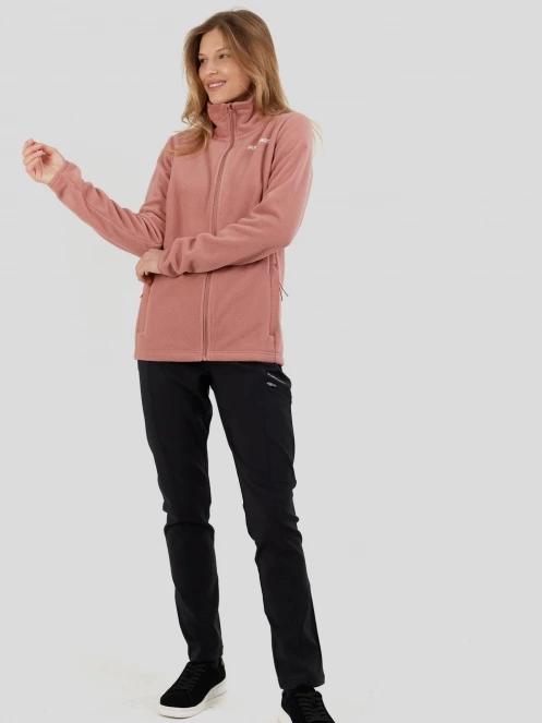 Fundango Serena Fleece Jacket for women in pink 3