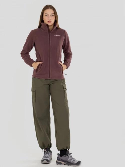 Fundango Serena Fleece Jacket for women in purple 4