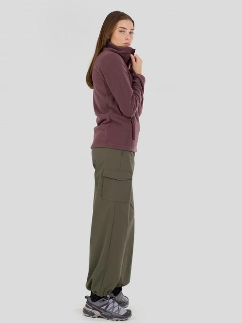 Fundango Serena Fleece Jacket for women in purple 5