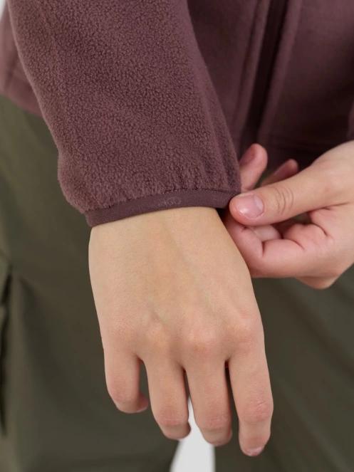 Fundango Serena Fleece Jacket for women in purple 8
