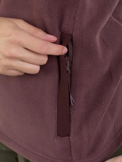 Fundango Serena Fleece Jacket for women in purple 9
