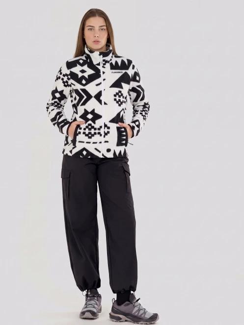 Fundango Serena Fleece Jacket for women in white 4